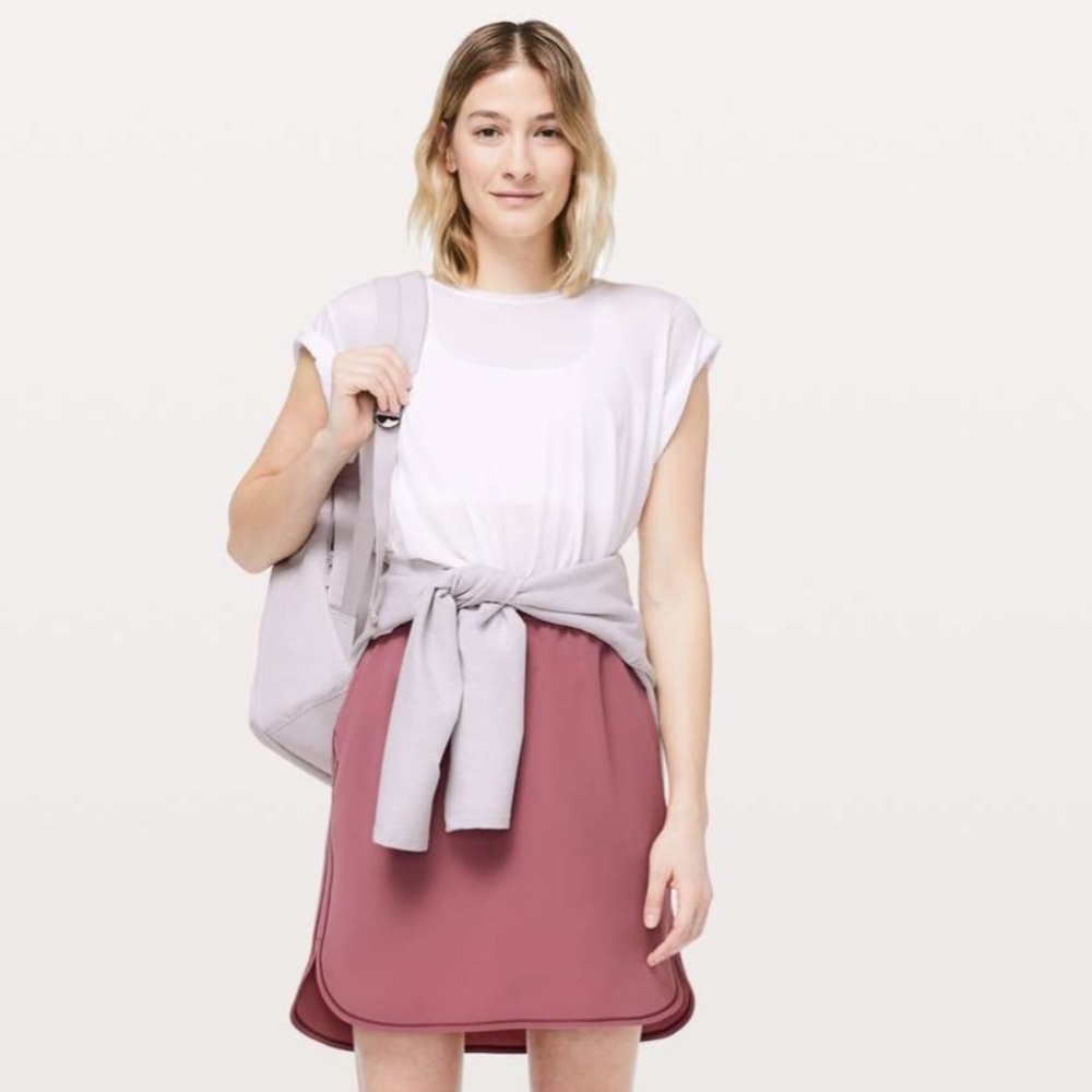 NWT Lululemon On The Fly Skirt *Woven Sz 6